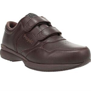 Propet‎ Sz. 9.5 Brown Hook Adjustable Closure Walking Shoe